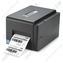 Ampliar foto de Impresora de etiquetas adhesivas marca TSC TE200 - puerto USB