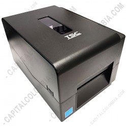 Ampliar foto de Impresora de etiquetas adhesivas marca TSC TE210 - puerto USB, Ethernet y Serial