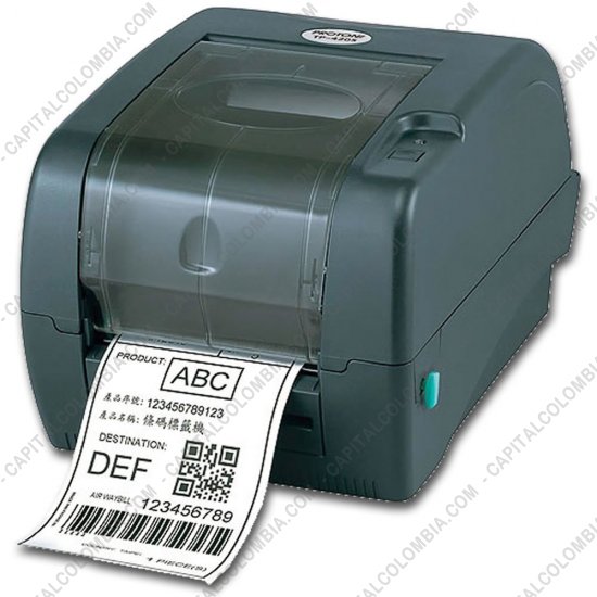Impresoras de Etiquetas de Códigos de barras y Carnets, Marca: Tsc - Impresora TSC TTP-247, puerto USB, Serial y Paralelo