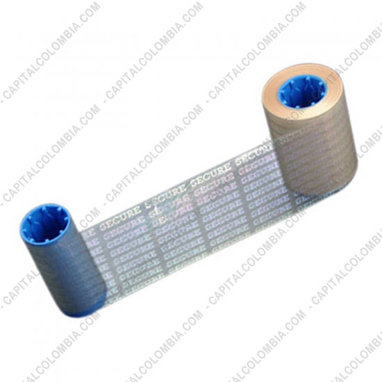 Impresoras de Etiquetas de C&oacute;digos de barras y Carnets, Marca: Zebra - Cinta Holograma Zebra Geniune Secure 1 panel para 350 impresiones Ref. 800015-120