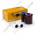 Ampliar foto de Cinta para impresora Zebra de 6 paneles de color para 250 impresiones (Ref. 800077-748)