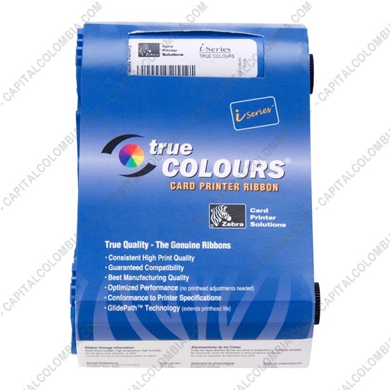 Impresoras de Etiquetas de C&oacute;digos de barras y Carnets, Marca: Zebra - Cinta para impresora Zebra de color negro para 1000 impresiones (Ref. 800017-201) (antes Ref. 800015-901)
