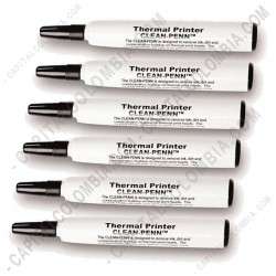 Ampliar foto de Kit de limpieza de 12 marcadores para impresoras de etiquetas marca Zebra
