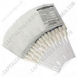 Ampliar foto de Kit de Limpieza para impresoras de carnets Zebra: 25 Copitos y 50 Tarjetas (Ref. 105909-169)