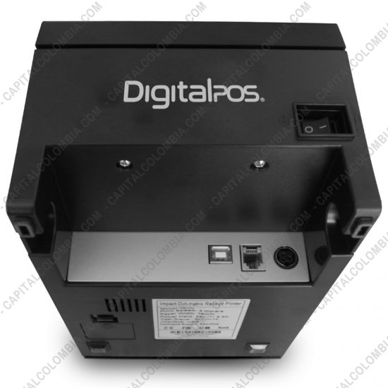 Impresoras para puntos de ventas POS, Marca: DigitalPos - Impresora Matriz de Punto para punto de venta POS DigitalPOS DIG-76IIN - USB