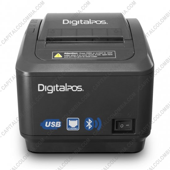 Impresoras para puntos de ventas POS, Marca: DigitalPos - Impresora T&eacute;rmica para punto de venta POS 80mm USB+LAN+Bluetooth - DigitalPos  - DIG-K260L