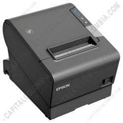Ampliar foto de Impresora POS térmica Epson TM-T88VI - puertos USB+Serial+Ethernet