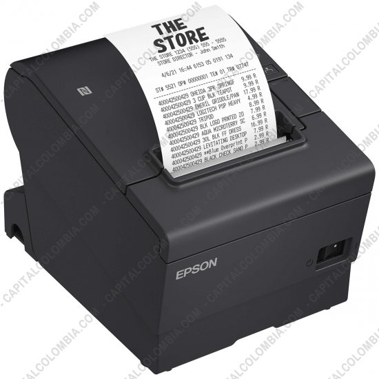 Impresoras para puntos de ventas POS, Marca: Epson - Impresora POS térmica Epson TM-T88VII - puertos USB+Paralelo+Ethernet