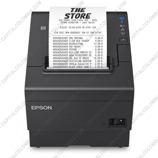 Impresoras para puntos de ventas POS, Marca: Epson - Impresora POS térmica Epson TM-T88VII - puertos USB+Paralelo+Ethernet