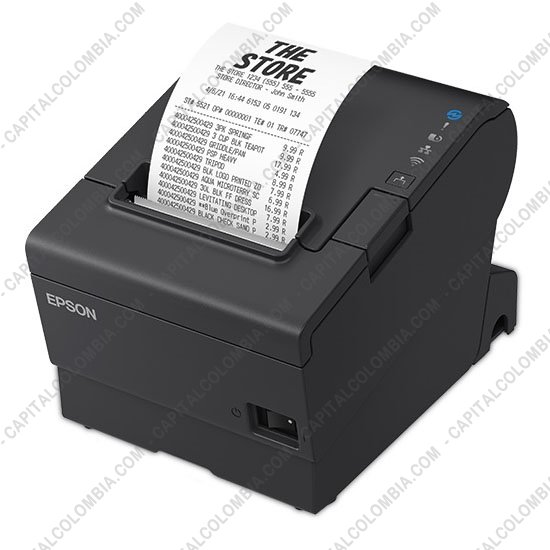 Impresoras para puntos de ventas POS, Marca: Epson - Impresora POS térmica Epson TM-T88VII - puertos USB+Paralelo+Ethernet