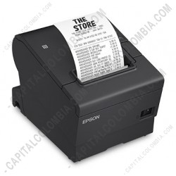 Ampliar foto de Impresora POS térmica Epson TM-T88VII - puertos USB+Serial+Ethernet