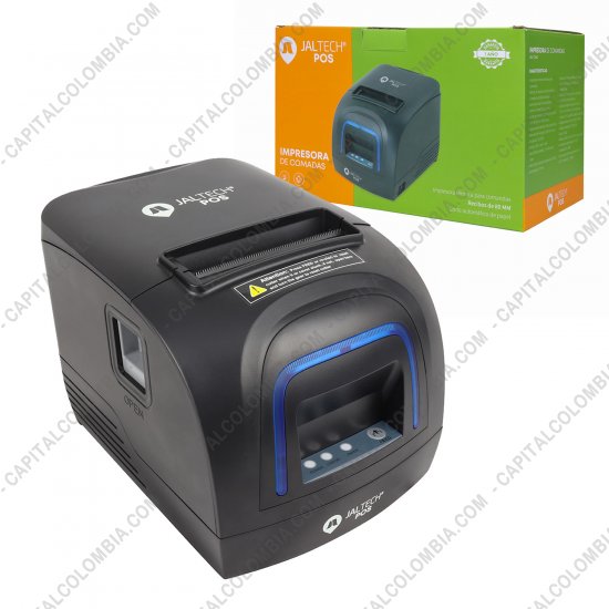 Impresoras para puntos de ventas POS, Marca: Jaltech - Impresora T&eacute;rmica para punto de venta POS 80mm USB+Serial+LAN con timbre para Comandas - Jaltech JAL-C260