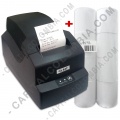 Ampliar foto de Combo Impresora Térmica 58mm ancho de papel - SAT 15T (USB + Serial) y 8 Rollos de Papel Térmico