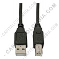 Ampliar foto de Cable USB para impresora Punta Cuadrada
