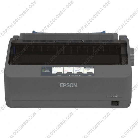 Impresoras y Multifuncionales, Marca: Epson - Impresora Epson LX-350 color negro (Puerto USB, Serial y Paralelo) (Reemplaza la LX-300L+II)