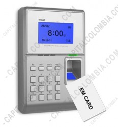Ampliar foto de Control de Acceso Biométrico Anviz TC550