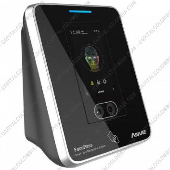 Lectores Biométricos, Marca: Anviz - Control de Acceso Biométrico Reconocimiento Facial Anviz FacePass 7