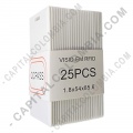 Tarjetas de proximidad x 25 unidades marca SAT referencia T-02EM, RFID 125 Khz - gruesa en PVC