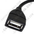 Adaptador OTG para cable de datos Micro-USB macho a USB-A Hembra