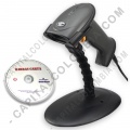 Lectores de Códigos de Barras, Marca: 3nStar - Combo Lector de código de barras láser con sensor de lectura automática con base conexión USB y Software BarrasCarta - 3nStar (SC100)