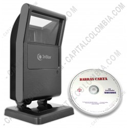 Ampliar foto de Combo Lector de Códigos de Barras 2D y 1D - Omnidireccional - Conexión USB - 3nStar SC500 (no lee cédulas colombianas) y Software BarrasCarta