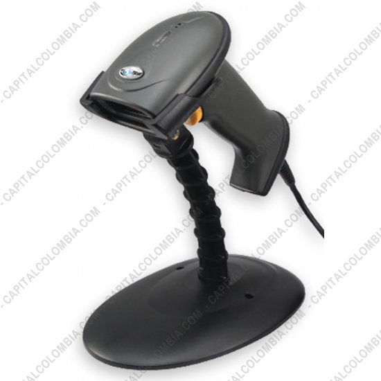 Lectores de Códigos de Barras, Marca: 3nStar - Lector de código de barras láser con sensor de lectura automática y con base conexión USB - 3nStar (SC100)