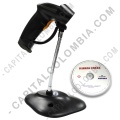 Combo Lector de Código de Barras Advanced Láser APT-4090, USB, con base y software BarrasCarta - Marca Advanced