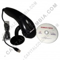 Combo Lector de Códigos de Barras Advanced HL1000 láser USB con base y con Software BarrasCarta - Marca Advanced