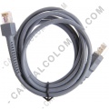 Cable USB compatible con Lector de código de barras LS1203, LS2208, LS4278, LI4278, DS9208