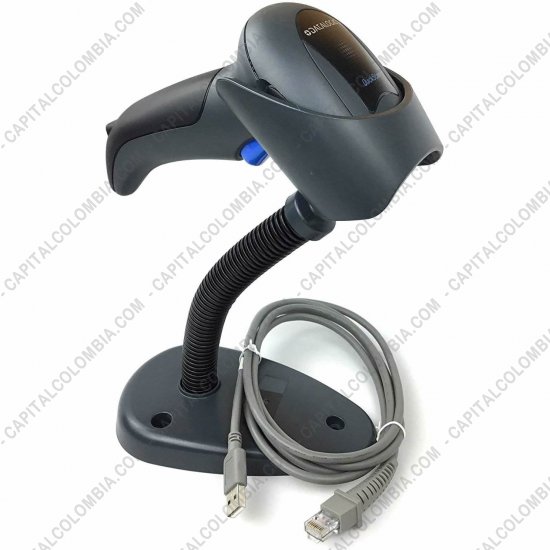 Lectores de Códigos de Barras, Marca: Datalogic - Lector de código de barras USB 2D/1D Datalogic QuickScan QD2430 con base