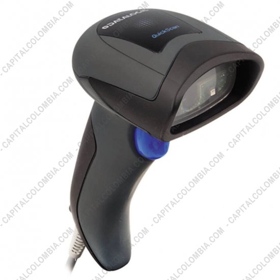 Lectores de Códigos de Barras, Marca: Datalogic - Lector de código de barras USB 2D/1D Datalogic QuickScan QD2430 con base
