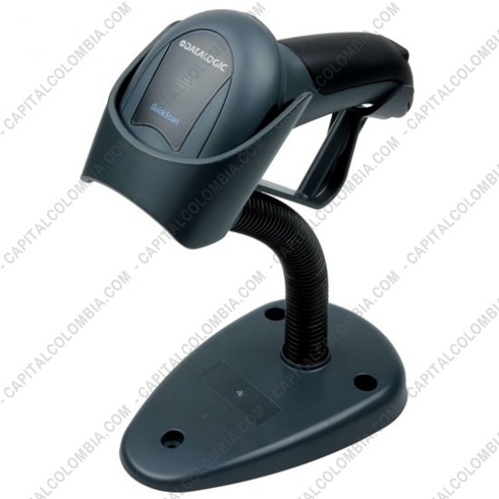 Lectores de Códigos de Barras, Marca: Datalogic - Lector de código de barras USB 2D/1D Datalogic QuickScan QD2430 con base