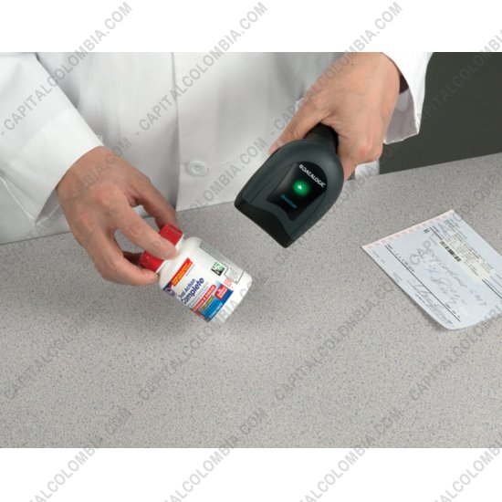 Lectores de Códigos de Barras, Marca: Datalogic - Lector de código de barras USB 2D/1D Datalogic QuickScan QD2430 con base