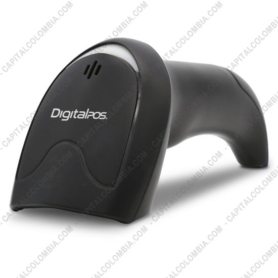 Lectores de Códigos de Barras, Marca: DigitalPos - Lector de código de barras 2D con base conexión USB - DIG-1203-2D (No lee cédula colombiana)