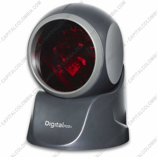 Lectores de Códigos de Barras, Marca: DigitalPos - Lector de código de barras omnidireccional 2D y 1D DigitalPos DIG-9100D conexión USB
