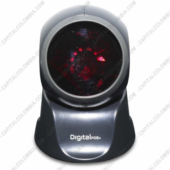 Lectores de Códigos de Barras, Marca: DigitalPos - Lector de código de barras omnidireccional 2D y 1D DigitalPos DIG-9100D conexión USB