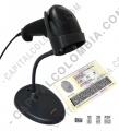 Combo Lector de Código de Barras Xenon 1900 (2D Imager) USB con base y con software CapitalXenon para Cédulas, Tarjetas de Identidad, Licencias y Tarjetas de Propiedad de Vehículos en Colombia - Marca Honeywell