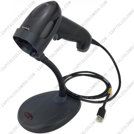 Lectores de Códigos de Barras, Marca: Honeywell - Lector de código de barras Honeywell 1470G 2D USB con base