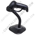 Lectores de Códigos de Barras, Marca: Jaltech - Lector de códigos de barras 1D y 2D con base, conexión USB - JAL-PLUS01 (no lee cedula colombiana)