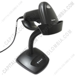 Ampliar foto de Lector de código de barras Newland HR-100 con base