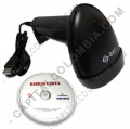 COMBO LECTOR DE CODIGO DE BARRAS LASER SAT LM100 + SOFTWARE BARRASCARTA (SIN BASE) - Marca Sat
