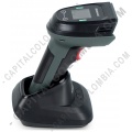 Lector de c&oacute;digo de barras inal&aacute;mbrico 2D y 1D Bluetooth, 2.4Ghz, con base y Pantalla - StarPOS STAR-6267DT (No lee c&eacute;dula colombiana)