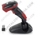 Lector de c&oacute;digo de barras inal&aacute;mbrico 2D y 1D con base y receptor USB - StarPOS STAR-6221RB (No lee c&eacute;dula colombiana)