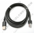Ampliar foto de Cable USB para Lector de Códigos de Barras Omnidireccional Zebex Z6010