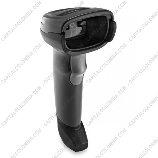 Lectores de Códigos de Barras, Marca: Zebra - Lector de códigos de barras 1D y 2D con base conexión USB marca Zebra DS2208