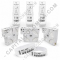 Paquete de 6 cartuchos de Manillas Zebra de 1x11 pulgadas para impresoras HC100/ZD510 - 10006995K