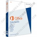 Licencia de Microsoft Office Professional 2013, en caja con DVD de instalación 32bits y 64bits