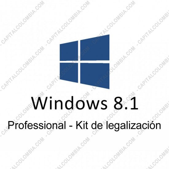 Microsoft Licenciamiento y Productos, Marca: Microsoft - Microsoft Windows 8.1 Professional x64 Espa&ntilde;ol GGK (Kit de Legalizaci&oacute;n en DVD) OEI DVD