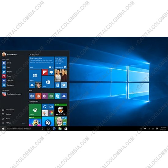Microsoft Licenciamiento y Productos, Marca: Microsoft - Windows 10 Pro 32/64bit Licencia Original en Español - Medio USB (Ref. FQC-09124)