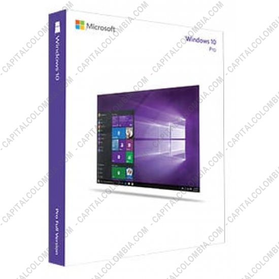 Microsoft Licenciamiento y Productos, Marca: Microsoft - Windows 10 Pro 32/64bit Licencia Original en Español - Medio USB (Ref. FQC-09124)